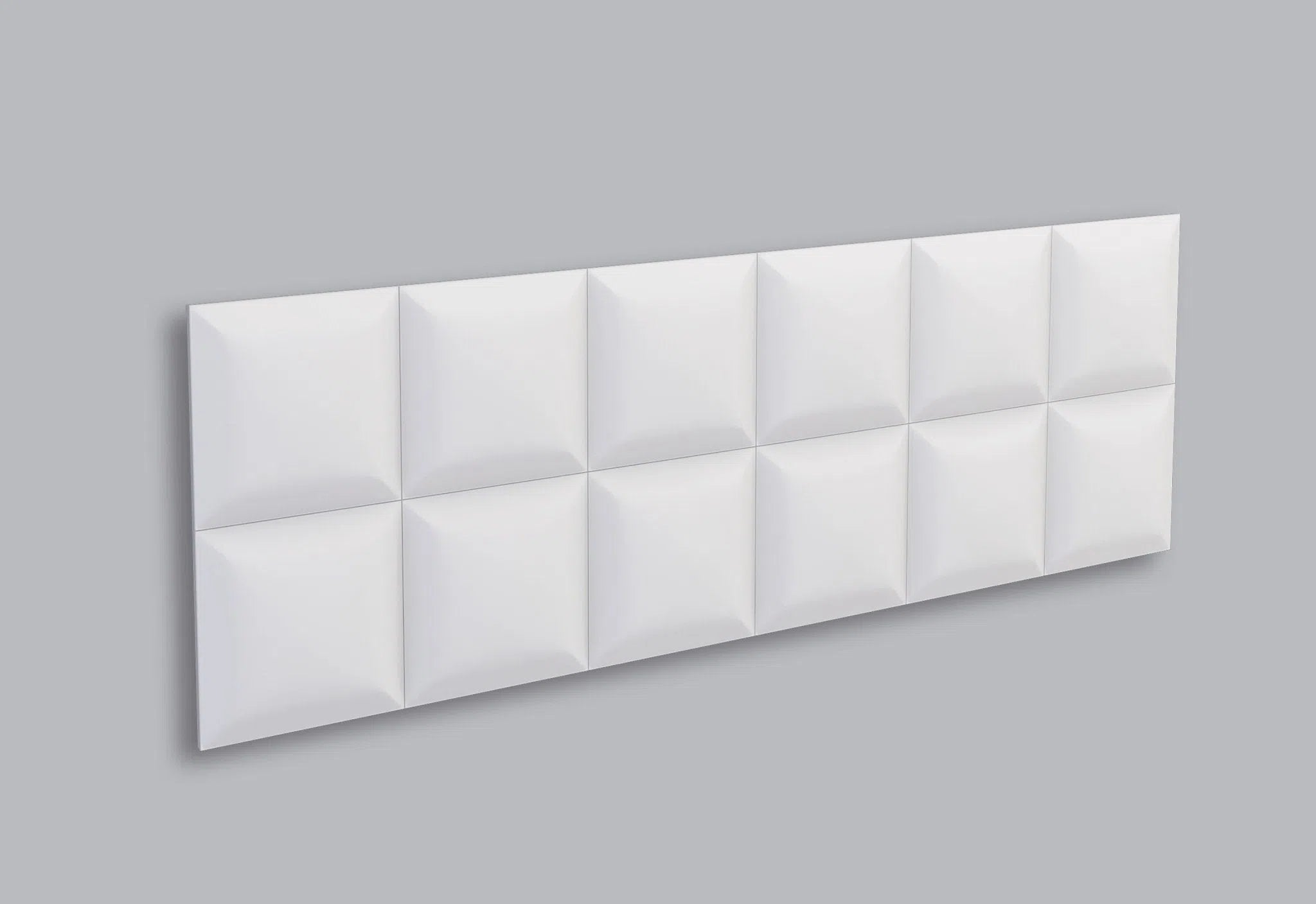 Close up view of Square 3D Wall Panel ARSTYL® focusing on its sharp square design and textured details | DecorMania UK